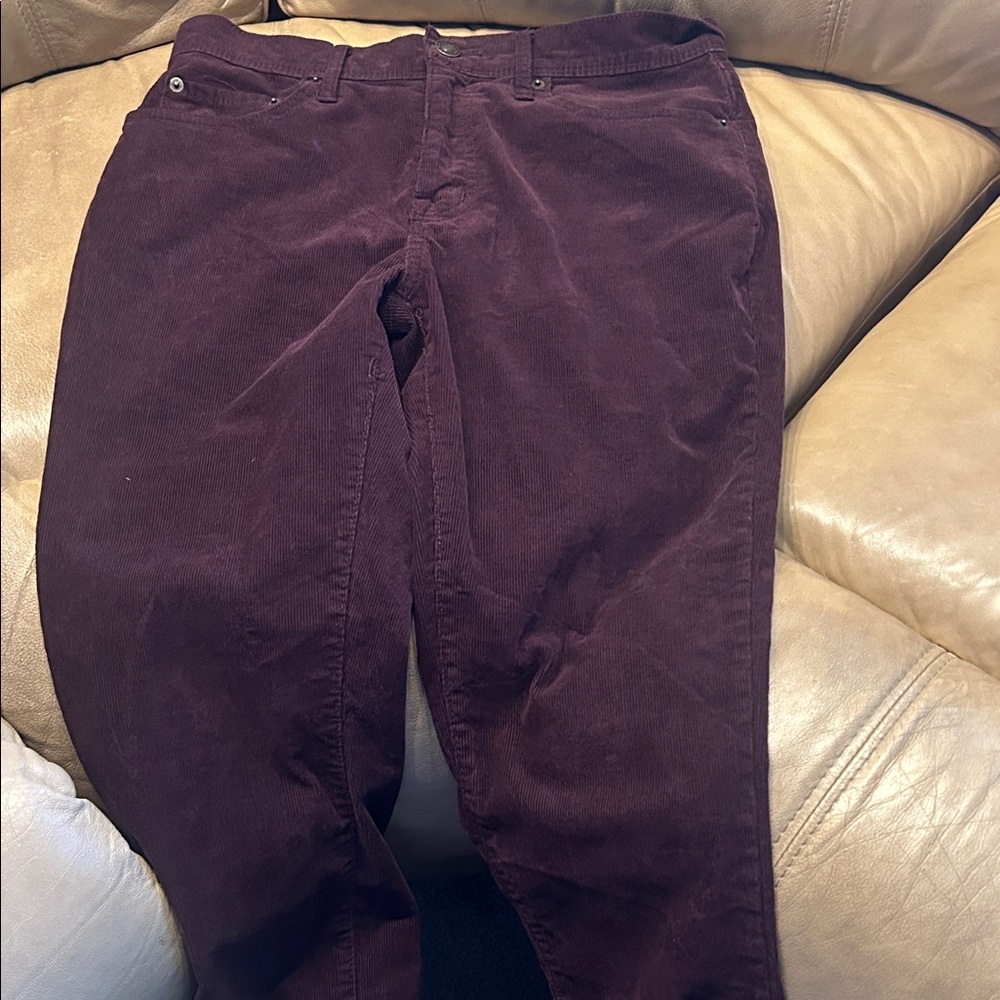 Goodfellow & Co Men's Corduroy Pants - Deep Maroon 32x32
